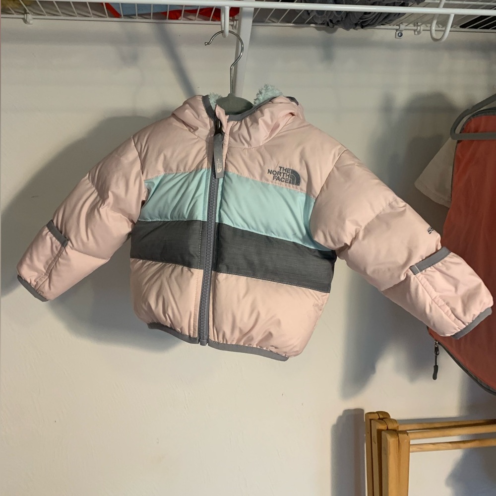 3-6 month girls north face jacket